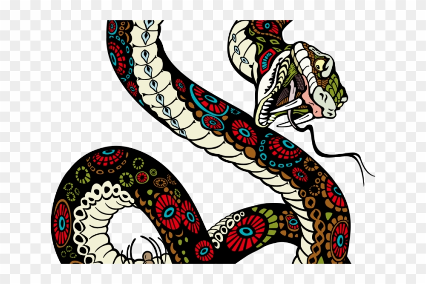 Drawn Serpent Tiger Snake - Drawn Serpent Tiger Snake #1555545