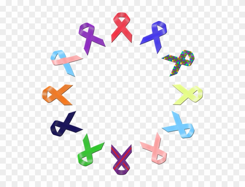 Awareness Ribbon Round A2 - Awareness Ribbon Round A2 #1555677