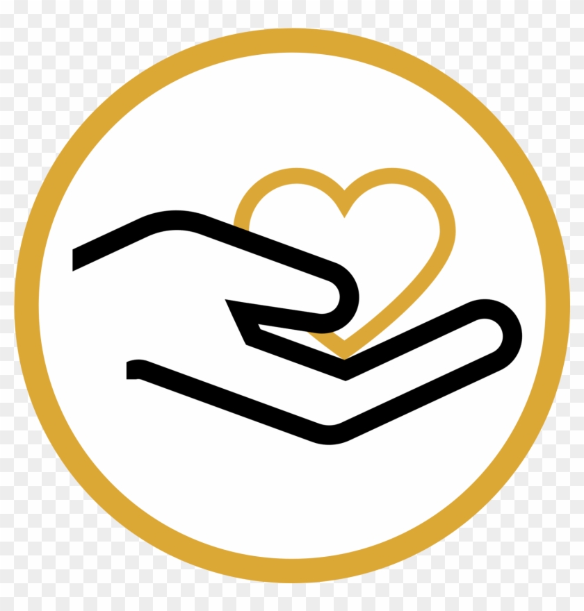 Animated Black Hand Holding A Yellow Heart Inside A - Animated Black Hand Holding A Yellow Heart Inside A #1555888