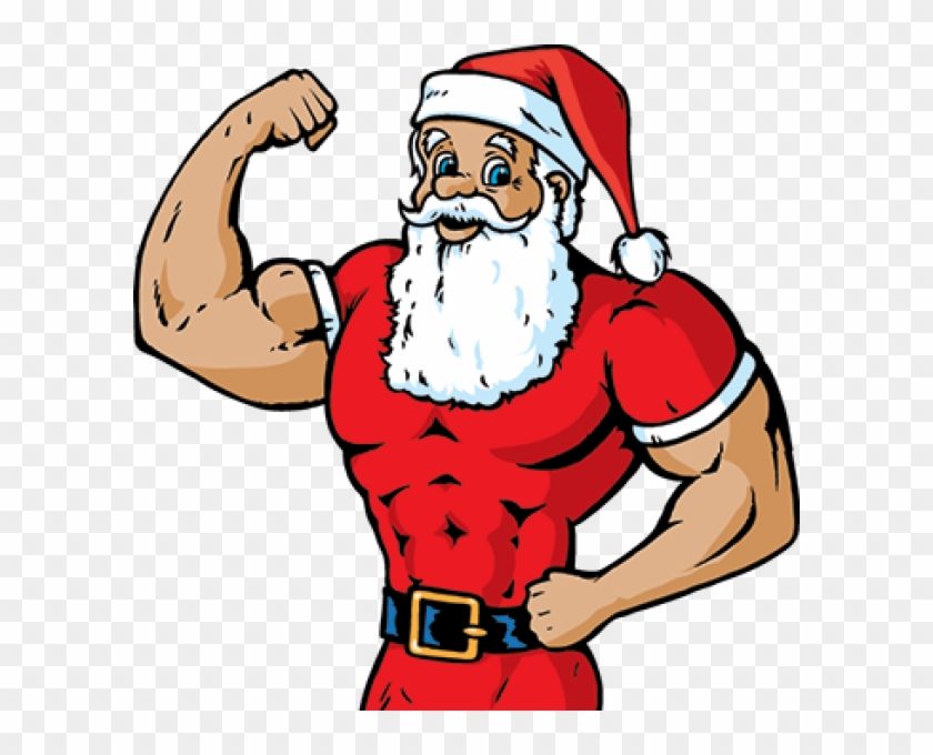 Clipart Santa Fitness - Clipart Santa Fitness #1556072