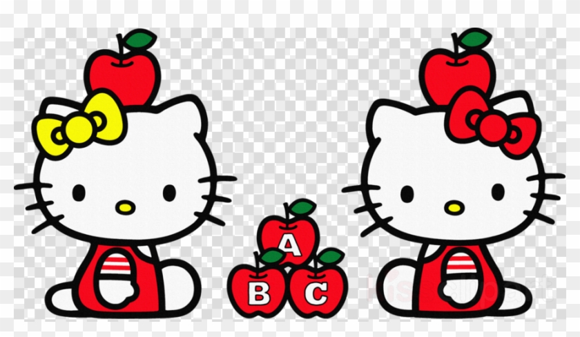 Hello Kitty Apple Clipart Hello Kitty Sanrio - Hello Kitty Apple Clipart Hello Kitty Sanrio #1556131