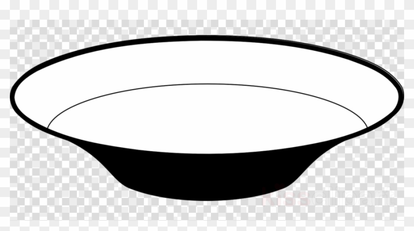 Dish Black And White Clipart Tableware Bowl Clip Art - Dish Black And White Clipart Tableware Bowl Clip Art #1556139