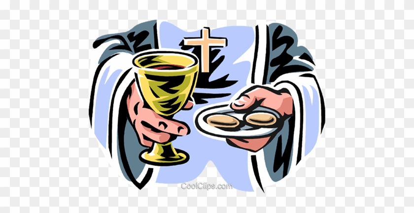 Communion Royalty Free Vector Clip Art Illustration - Communion Royalty Free Vector Clip Art Illustration #1556319