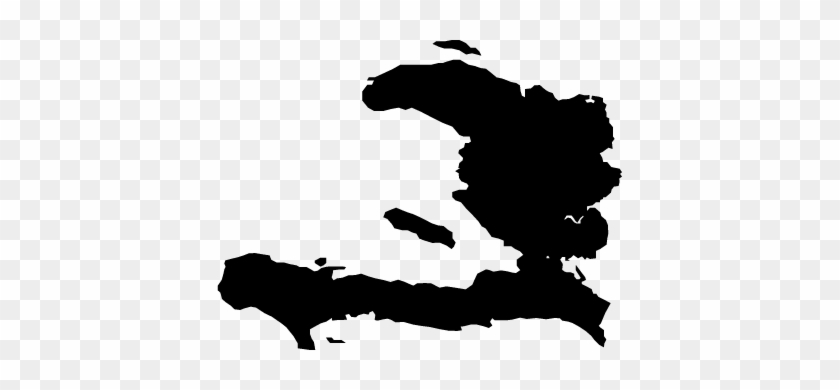 Haiti Map Silhouette At Getdrawings - Haiti Map Silhouette At Getdrawings #1556468
