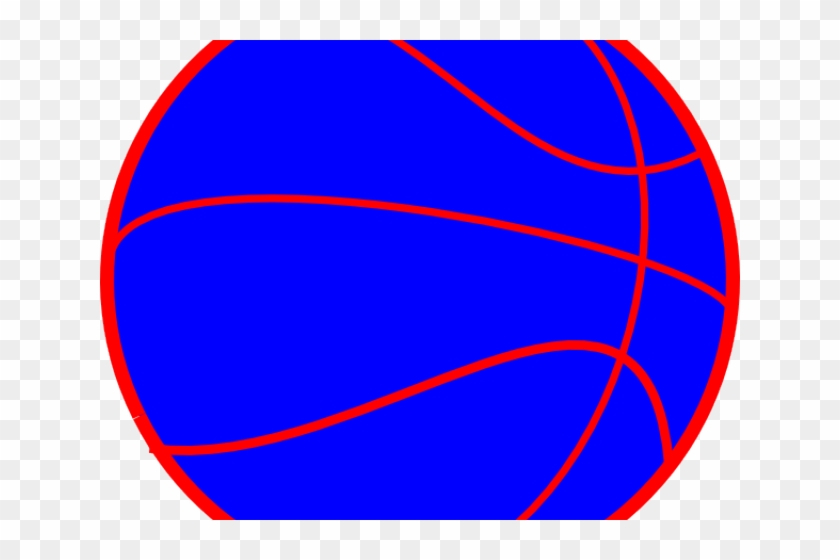 Basketball Clipart Blue - Basketball Clipart Blue #1556920