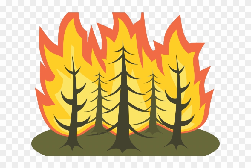 Forest Clipart Forest Fire - Forest Clipart Forest Fire #1557195