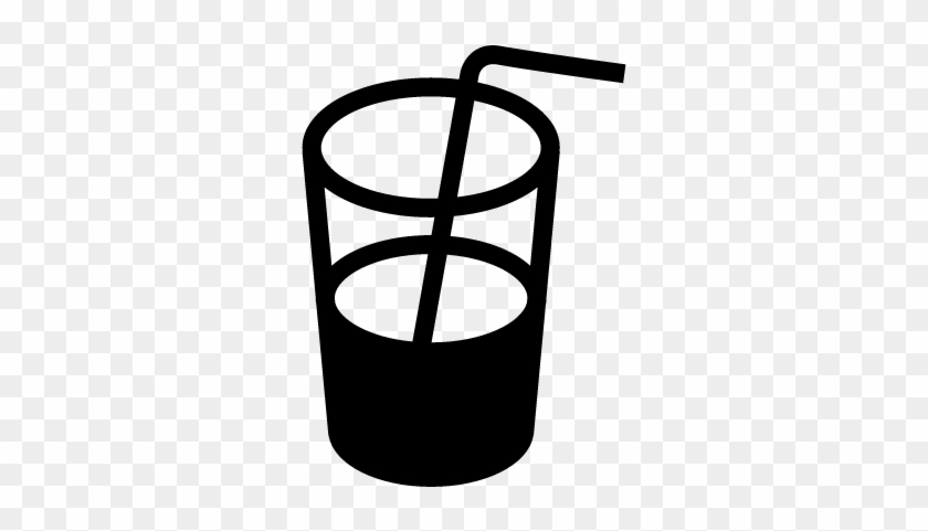 Drink In Transparent Glass With A Straw ⋆ Free Vectors - Drink In Transparent Glass With A Straw ⋆ Free Vectors #1557433
