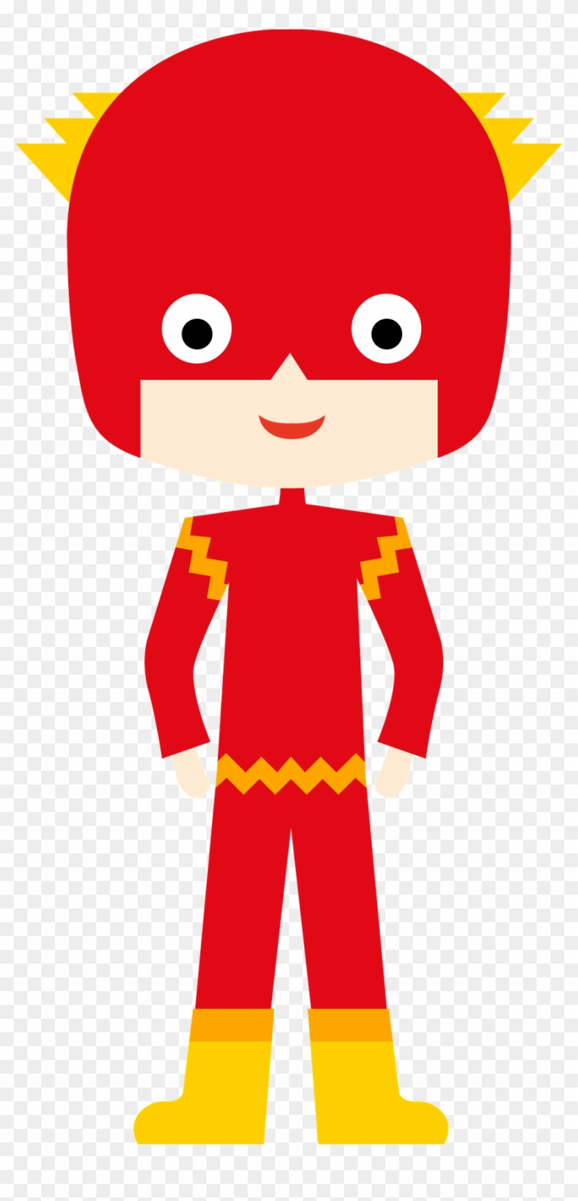 Minus Cute Clipart, Superhero Birthday Party, Back - Minus Cute Clipart, Superhero Birthday Party, Back #1557447