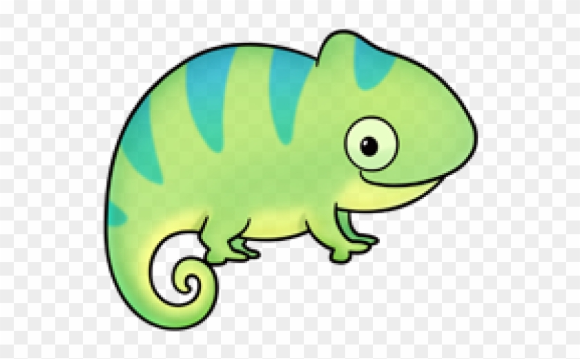Chameleon Clipart Kawaii - Chameleon Clipart Kawaii #1557466