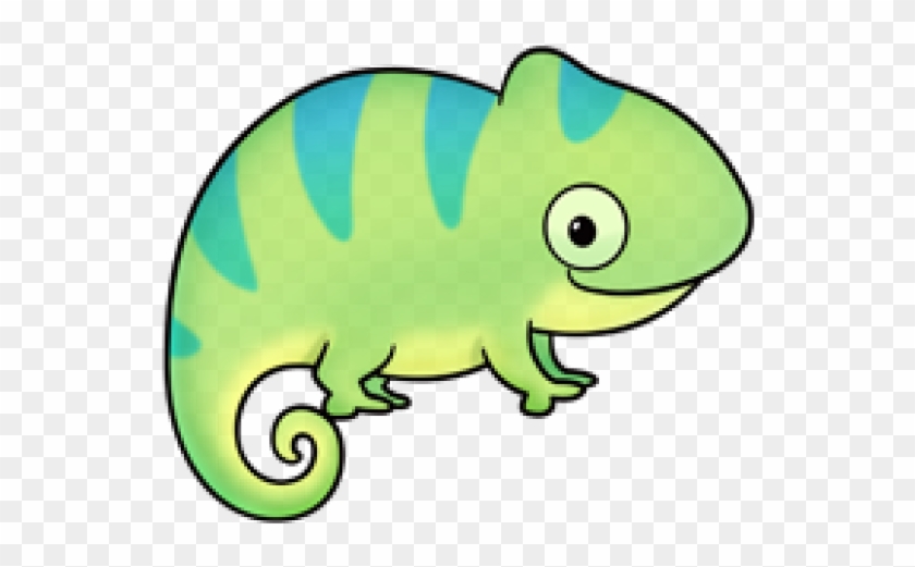 Chameleon Clipart Kawaii - Chameleon Clipart Kawaii #1557466