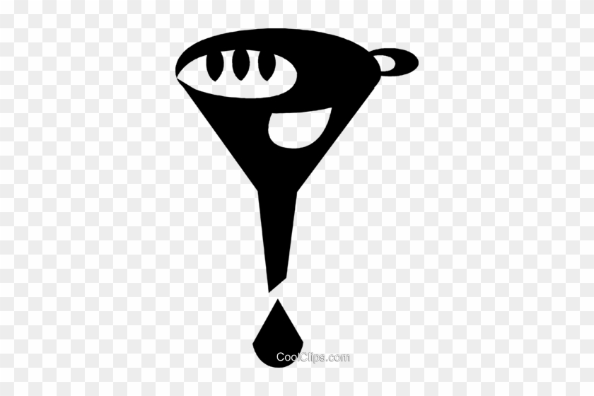 Cooking Funnel Royalty Free Vector Clip Art Illustration - Cooking Funnel Royalty Free Vector Clip Art Illustration #1557504