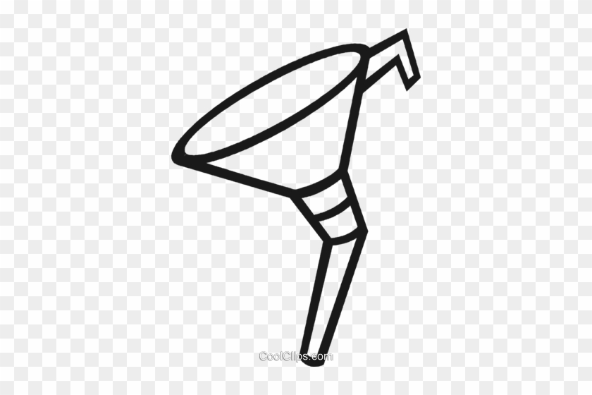 Funnel Royalty Free Vector Clip Art Illustration - Funnel Royalty Free Vector Clip Art Illustration #1557506