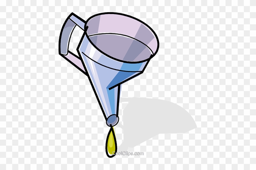 Funnel With A Drop Of Oil Royalty Free Vector Clip - Funnel With A Drop Of Oil Royalty Free Vector Clip #1557514
