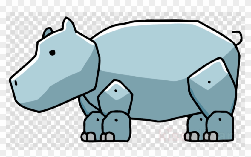 Scribblenauts Unlimited Hippo Clipart Dog Hippopotamus - Scribblenauts Unlimited Hippo Clipart Dog Hippopotamus #1557705
