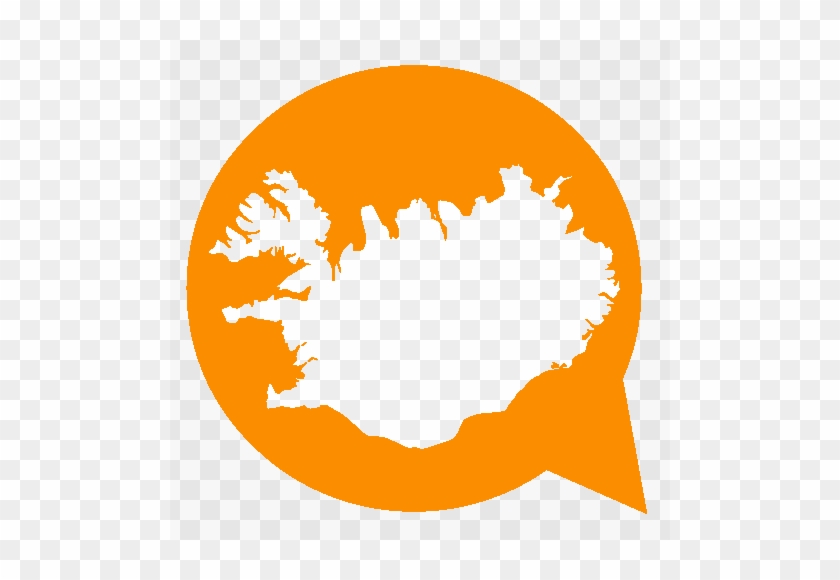 Iceland Locals Orange Icon - Iceland Locals Orange Icon #1557870