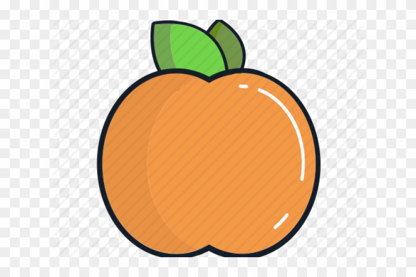 Peach Clipart Longevity Peach - Peach Clipart Longevity Peach #1558036