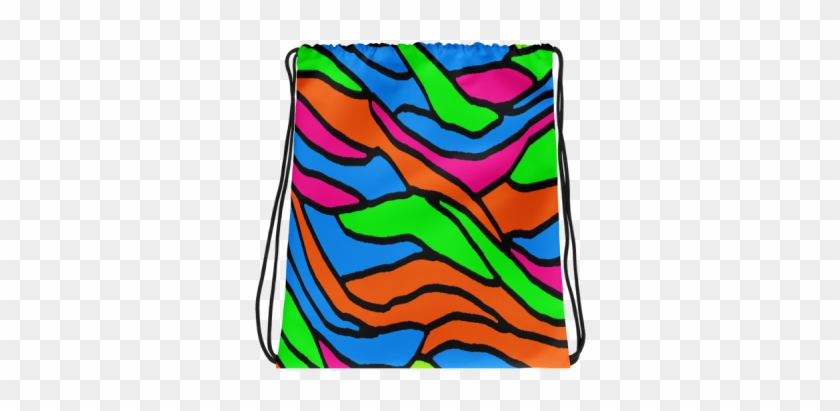 Numin Looks Distortion Drawstring Bag - Numin Looks Distortion Drawstring Bag #1558087