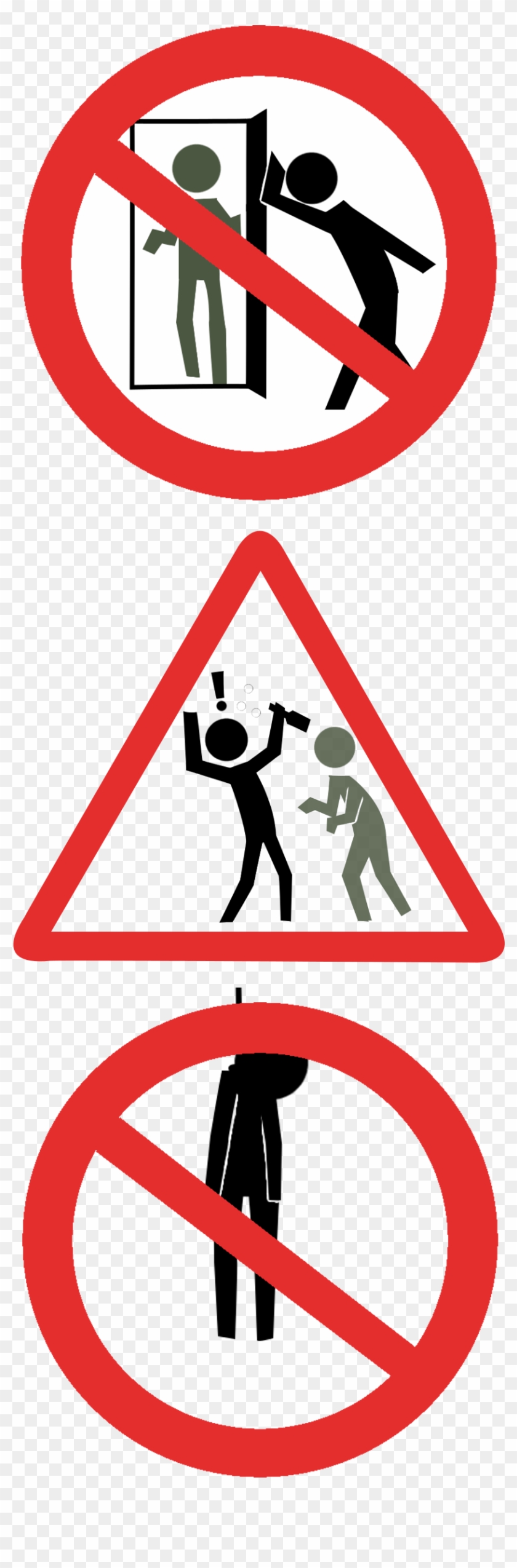 Zombie Warning Signs Set By Coppy-cat - Zombie Warning Signs Set By Coppy-cat #1558222