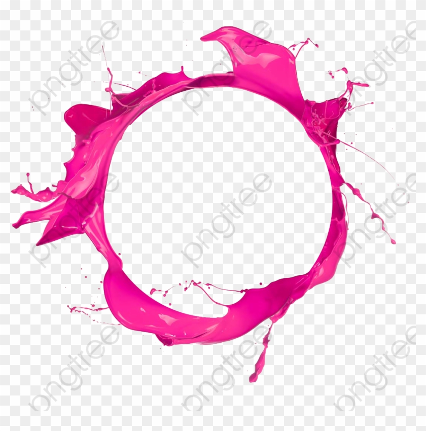 Pink Paint Splash Png Clipart - Pink Paint Splash Png Clipart #1558422