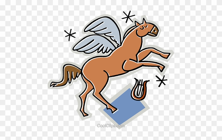 Pegasus The Horse With Wings Royalty Free Vector Clip - Pegasus The Horse With Wings Royalty Free Vector Clip #1558759