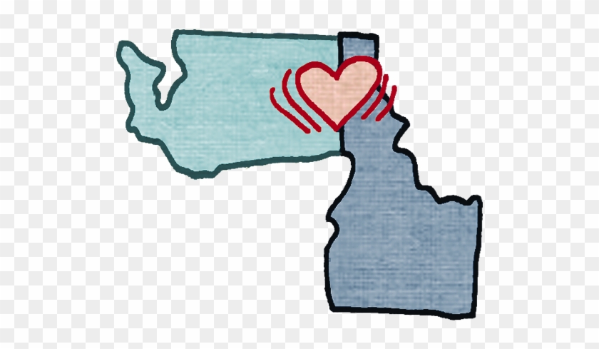 Inland Northwest Map - Inland Northwest Map #1559187