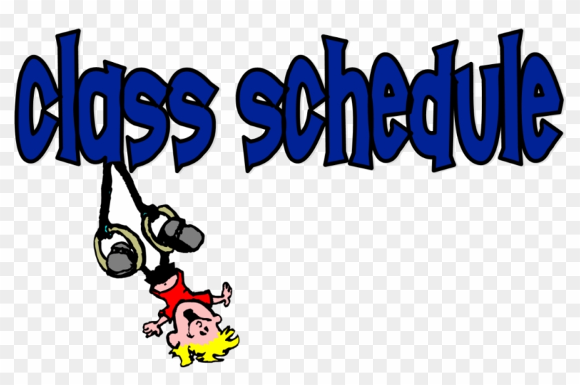 Class Schedule Blue - Class Schedule Blue #1559569