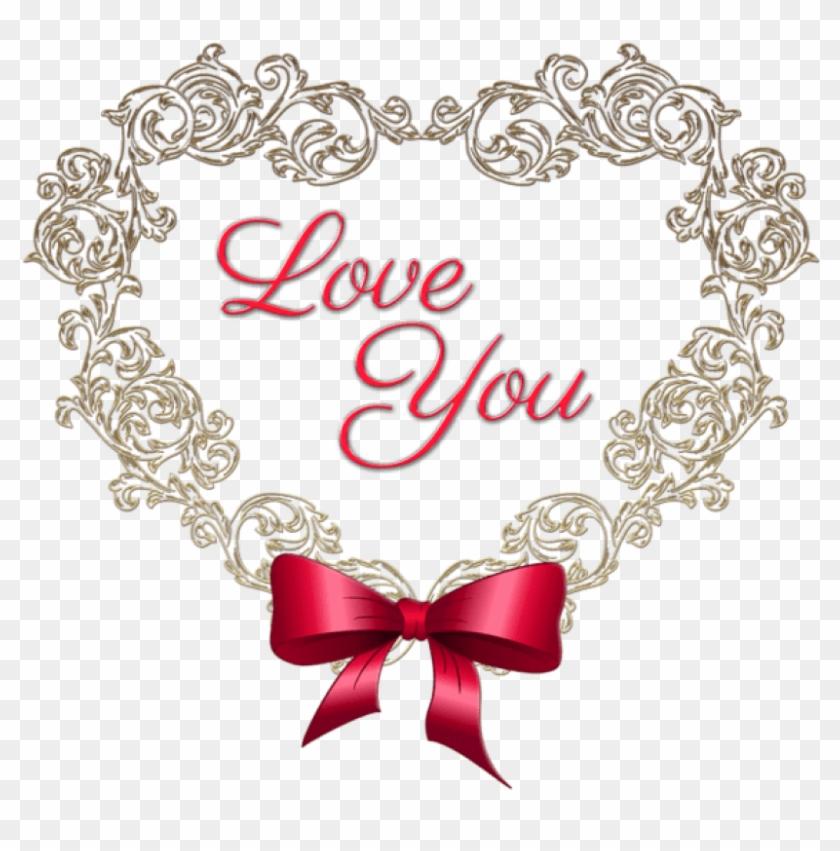 Download Heart With Red Bow Love Youpicture Png Images - Download Heart With Red Bow Love Youpicture Png Images #1559598