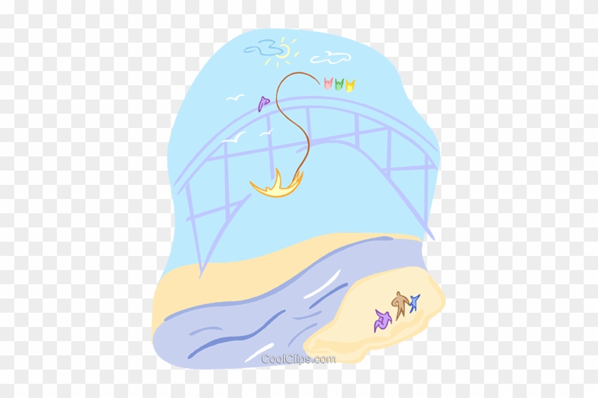 Summer Sports, Bungee-jumping Royalty Free Vector Clip - Summer Sports, Bungee-jumping Royalty Free Vector Clip #1559875