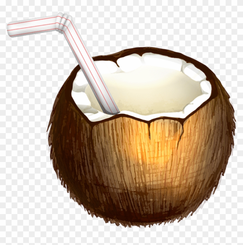 Free Png Download Coconut Cocktail Png Vector Clipart - Free Png Download Coconut Cocktail Png Vector Clipart #1559892
