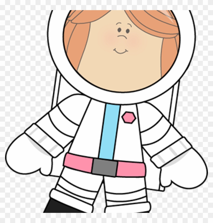 Astronaut Clipart Little Girl Astronaut Illustrations - Astronaut Clipart Little Girl Astronaut Illustrations #1559964