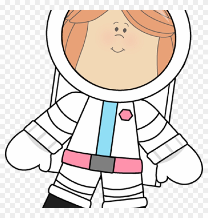 Astronaut Clipart Little Girl Astronaut Illustrations - Astronaut Clipart Little Girl Astronaut Illustrations #1559964