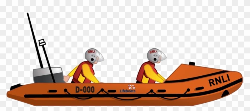D Class Lifeboat Illustration Tr - D Class Lifeboat Illustration Tr #1560356