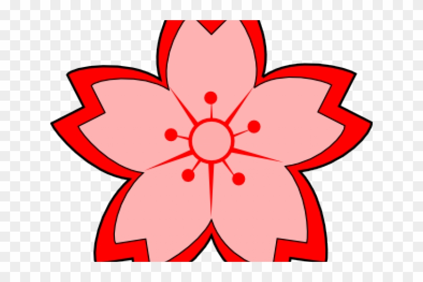 Sakura Clipart Pink Flower - Sakura Clipart Pink Flower #1560507