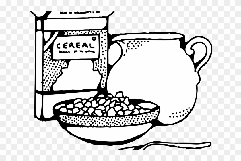 Cereal Clipart Sketch - Cereal Clipart Sketch #1560519