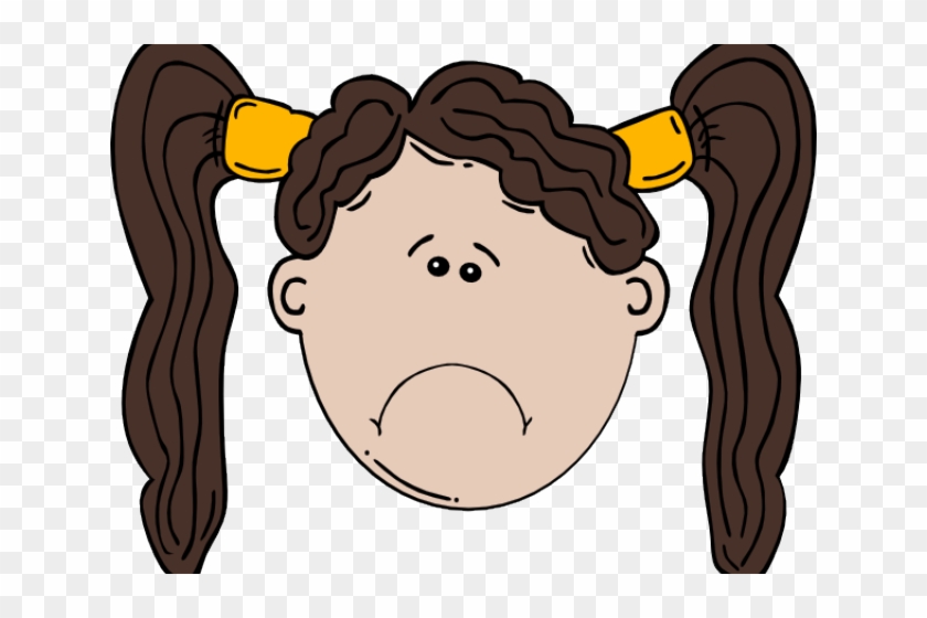 Sad Girl Clipart - Sad Girl Clipart #1560546
