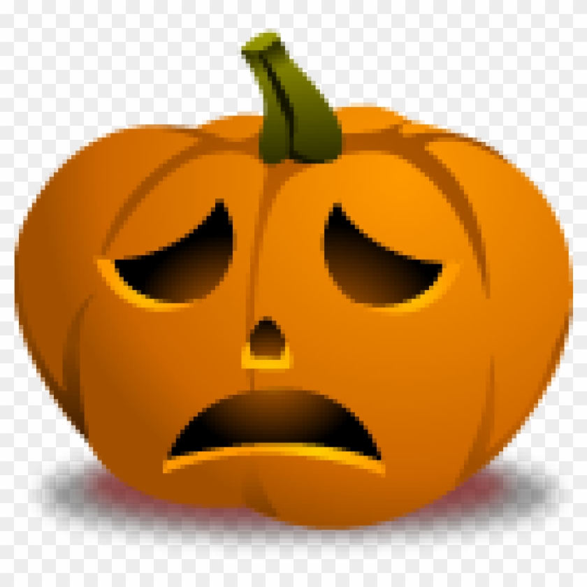 Jack O Lantern Sadness Clip Art Halloween - Jack O Lantern Sadness Clip Art Halloween #1560572