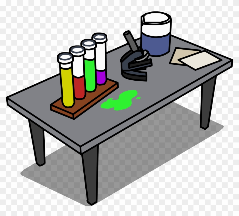 Image Laboratory Desk Sprite Png Club Penguin Ⓒ - Image Laboratory Desk Sprite Png Club Penguin Ⓒ #1560866