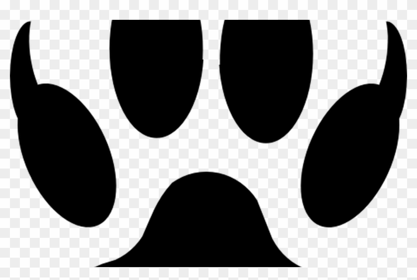 Wolf Paw Print Clip Art At Clkercom Vector Clip Art - Wolf Paw Print Clip Art At Clkercom Vector Clip Art #1561035