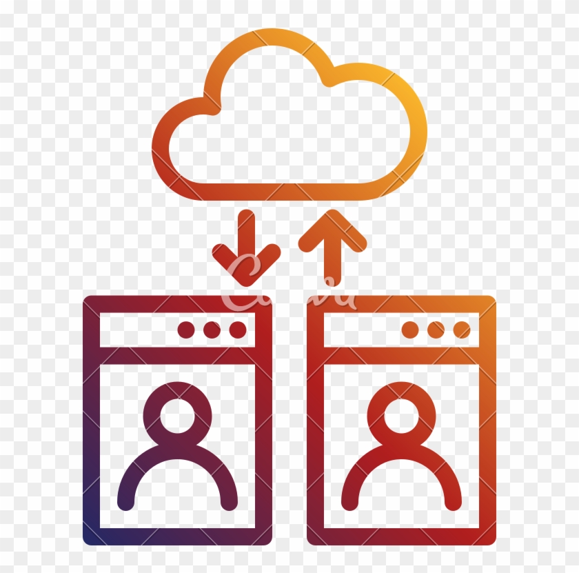 Cloud Computing Account Storage Icon - Cloud Computing Account Storage Icon #1561146