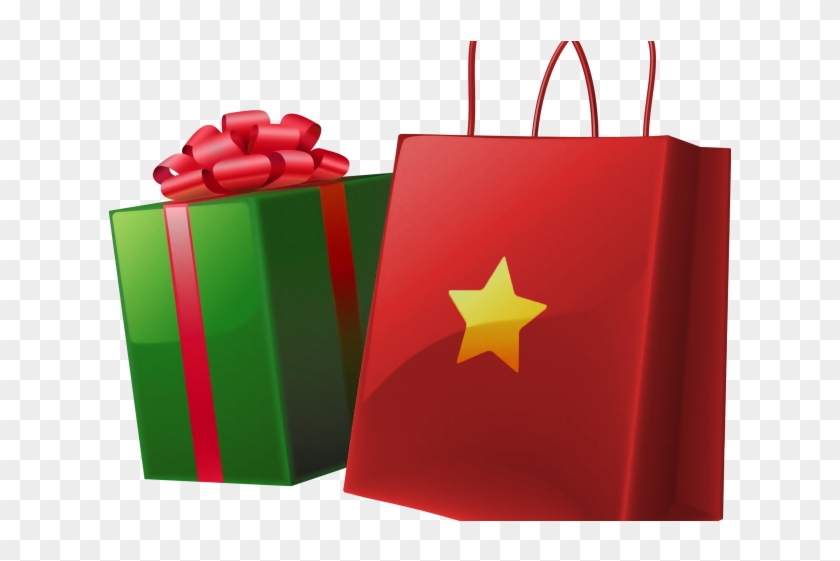 Shopping Bag Clipart Gift Bag - Shopping Bag Clipart Gift Bag #1561239