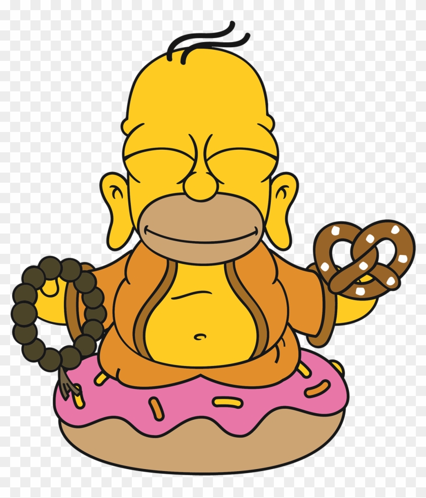 Kidrobot Homer Buddha - Kidrobot Homer Buddha #1561269