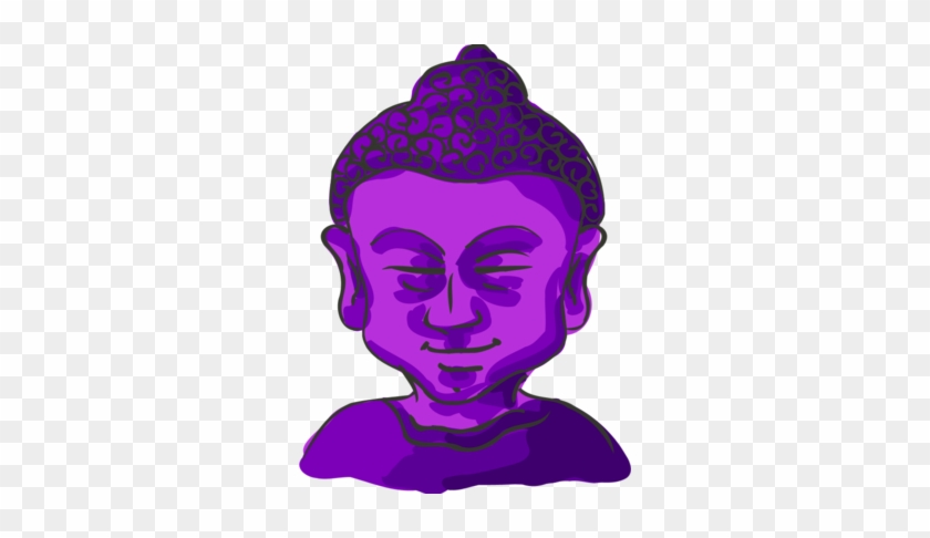 Buddha Head Vector Clip Art Clipart - Buddha Head Vector Clip Art Clipart #1561279