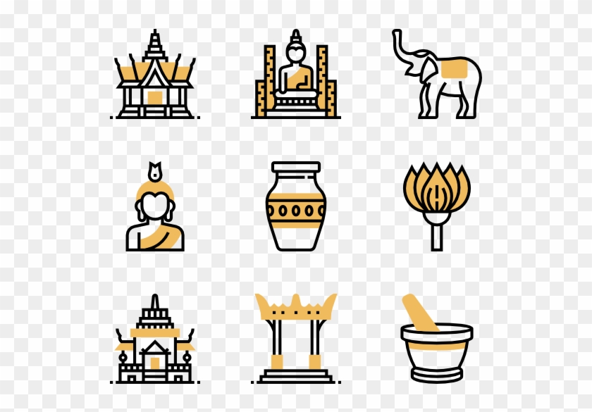 Thailand Symbols - Thailand Symbols #1561309