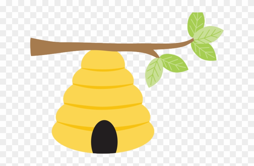 Bee Hive Clipart Tree Drawing - Bee Hive Clipart Tree Drawing #1561532