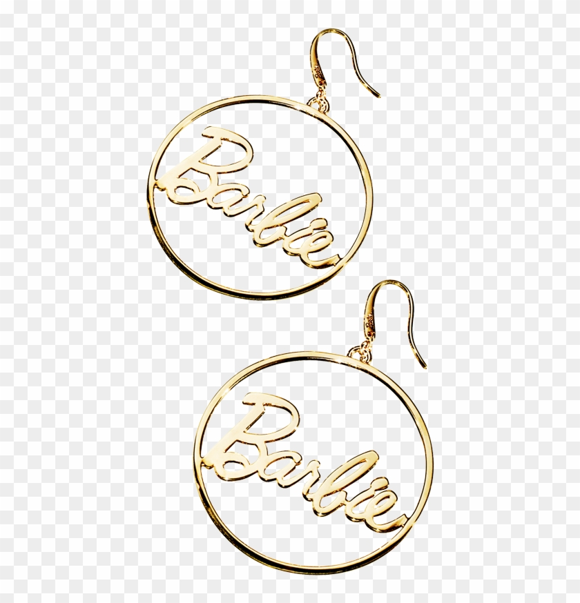 Golden Barbie Hoop Earrings For $50 - Golden Barbie Hoop Earrings For $50 #1561912