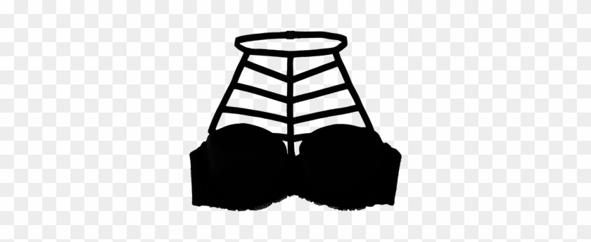 Model Image Of Zivame High Neck Cage Strapless Gentle - Model Image Of Zivame High Neck Cage Strapless Gentle #1561938