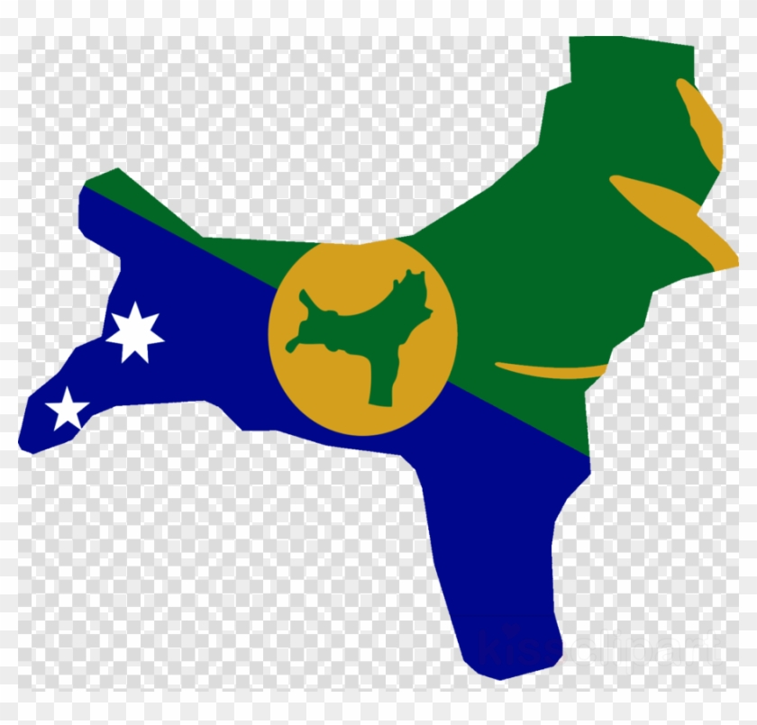 Christmas Island Flag Clipart Flag Of Christmas Island - Christmas Island Flag Clipart Flag Of Christmas Island #1562145