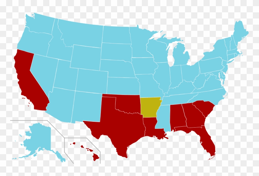 Map Of The Usa Clipart Svg - Map Of The Usa Clipart Svg #1562509