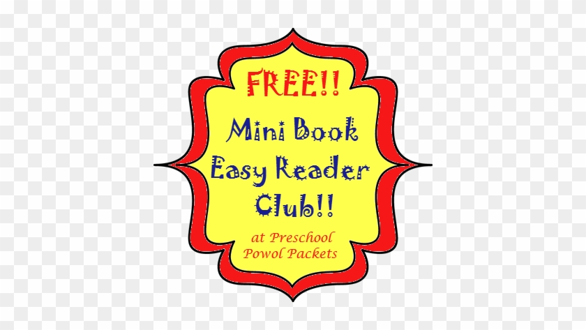 The Brand New {free} Mini Book Easy Reader Club Is - The Brand New {free} Mini Book Easy Reader Club Is #1562748