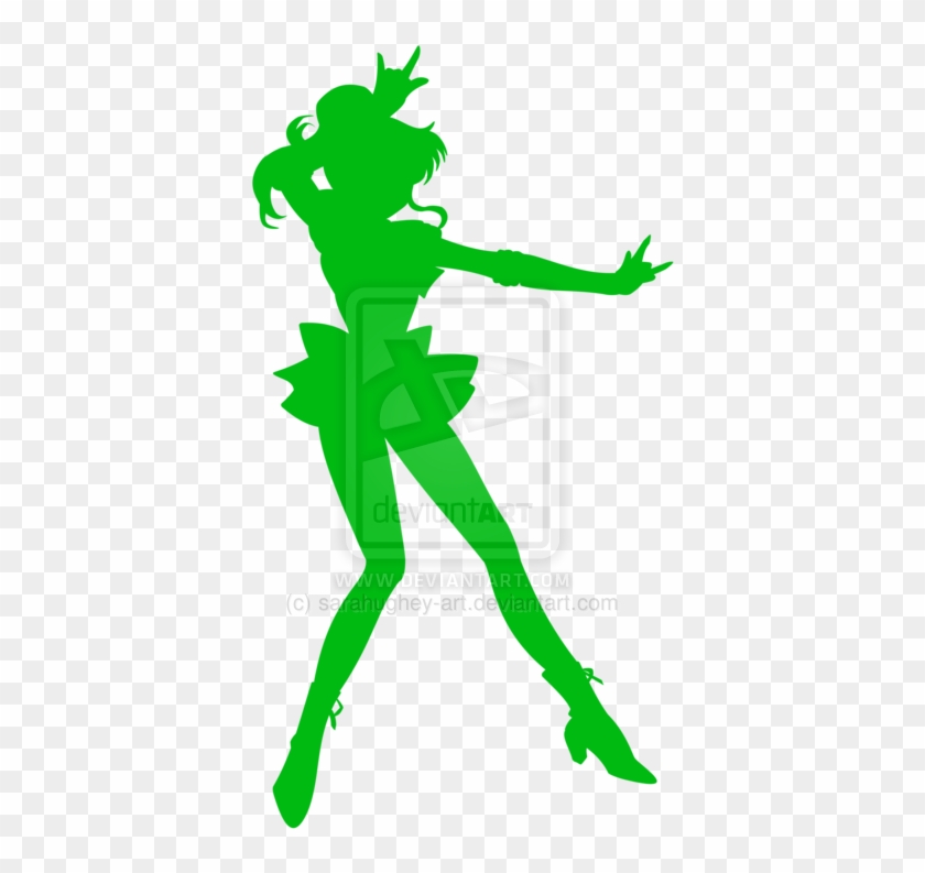 Sailor Jupiter Silhouette By Sarahughey-art - Sailor Jupiter Silhouette By Sarahughey-art #1562956